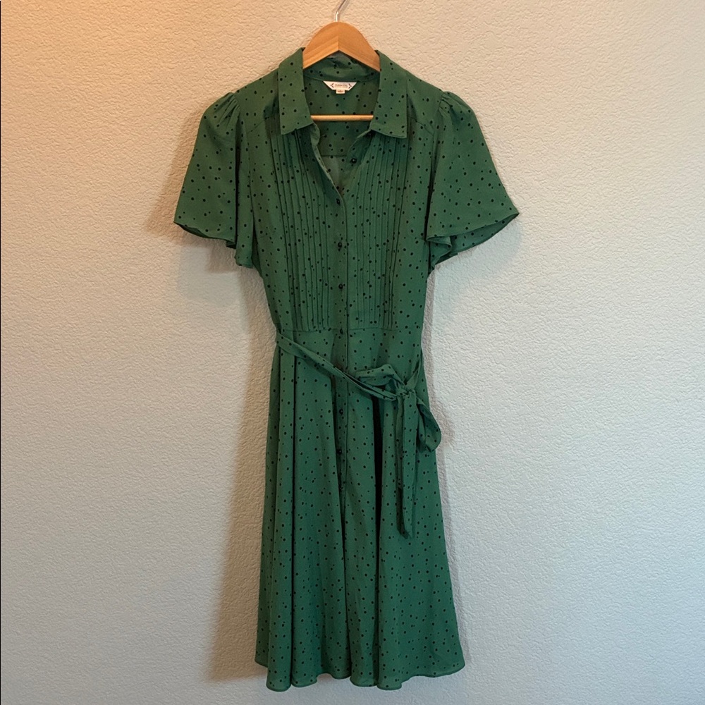 Nanette Lepore Green Midi Dress